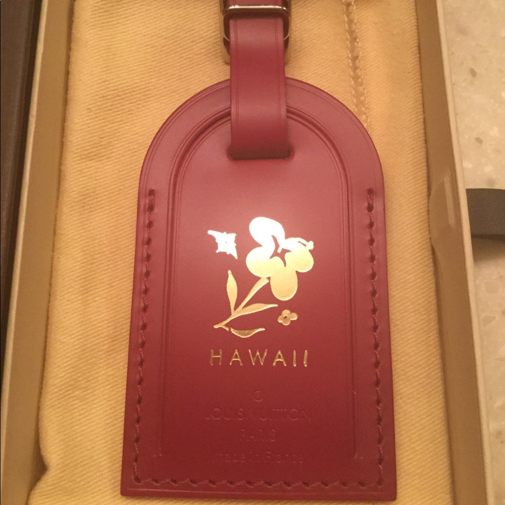 Louis Vuitton “Limited Ed” Hawaii Luggage Tag